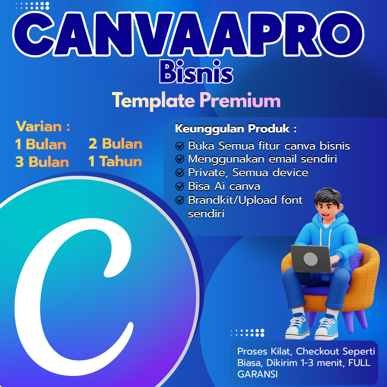 Canva Pro 1 Bulan